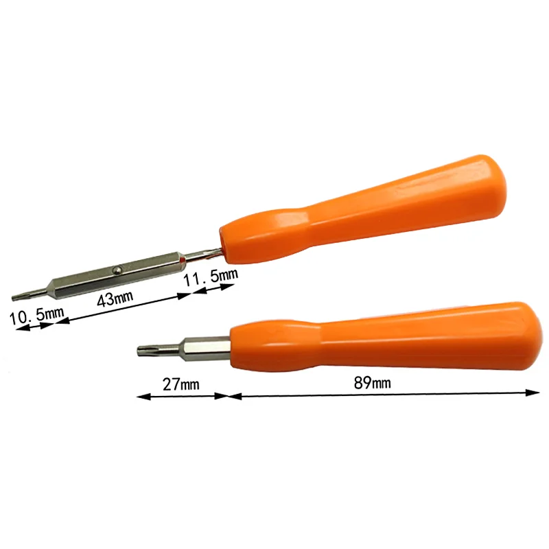 

2 IN 1 Screwdriver T6 T15 Bits For RING Smart Doorbell Dismantling Machine Tools Chromium-Vanadium Alloy Steel