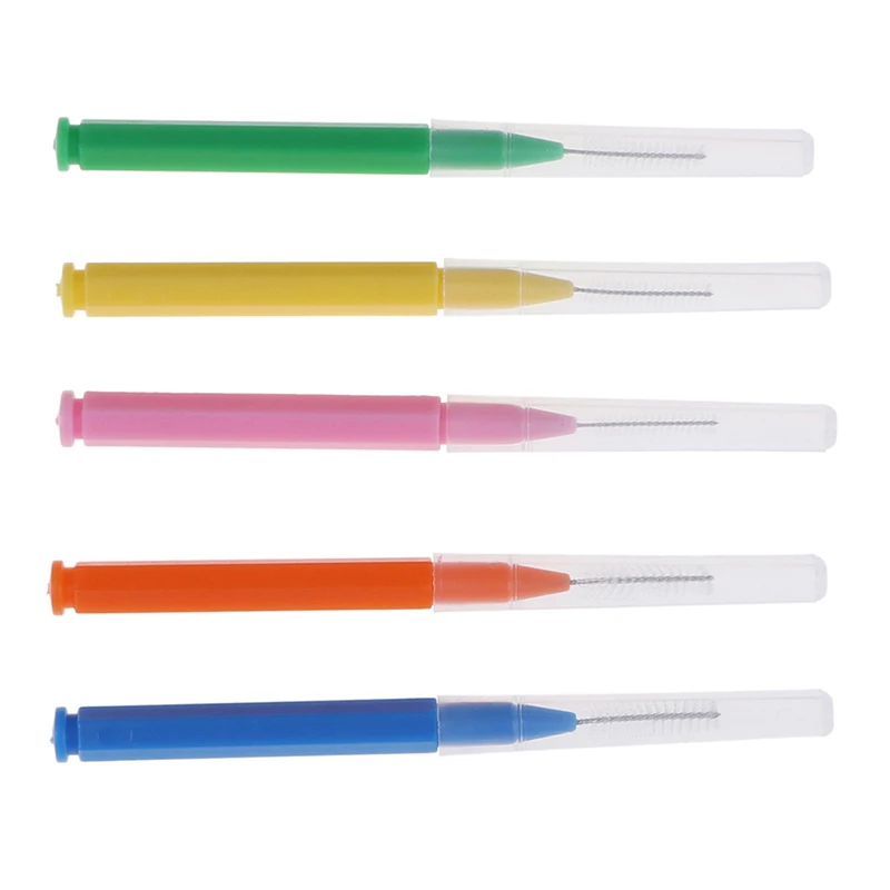 

30Pcs/Box I Shaped Interdental Brush Denta Floss Interdental Cleaners Orthodontic Dental Teeth Brush Toothpick Oral Care Tool