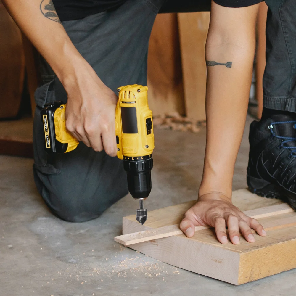 

3Pcs Hexagonal Handle Carpenter's Five-Edged Chamfer Woodworking Hole Opener