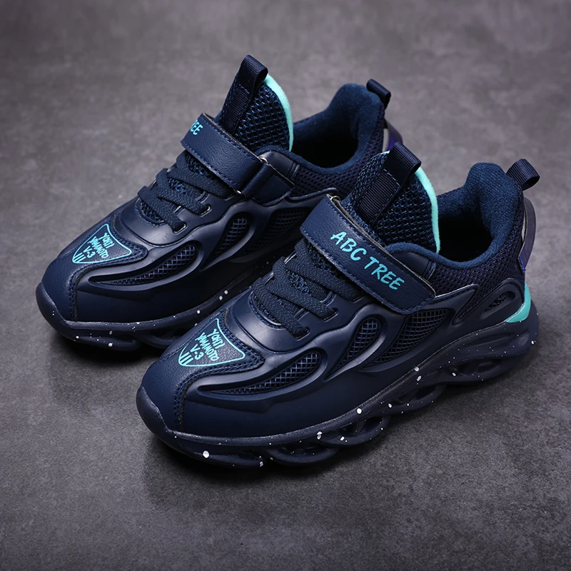Детские кроссовки модная обувь для бега с лезвием спортивная мальчиков детские