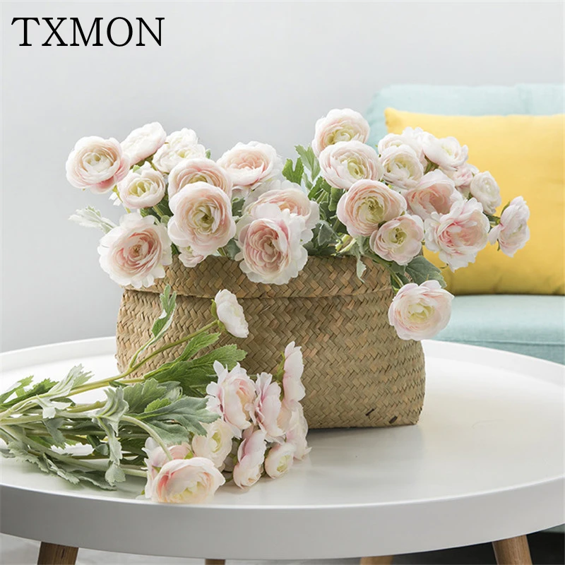 Свадебный искусственный цветочный букет лотос Скандинавская декорация для дома