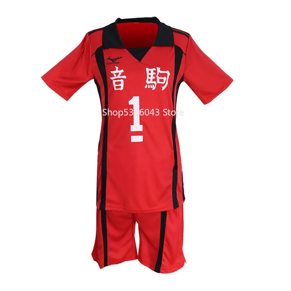 Haikyuu!! Haikyuu T-Shirt Shorts Hinata Shoyo Cosplay Costume Karasuno Sportswear High School Uniform Jersey Christmas Party