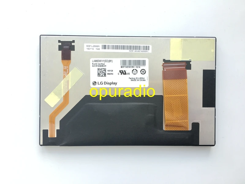Фирменный оригинальный 5 5-дюймовый ЖК-экран для автомобильной навигации le065wv1