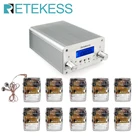 Беспроводной fm-передатчик Retekess TR501 6 Вт, радиостанция + 10 шт., fm-радио TR624 для передачи на церковные встречи