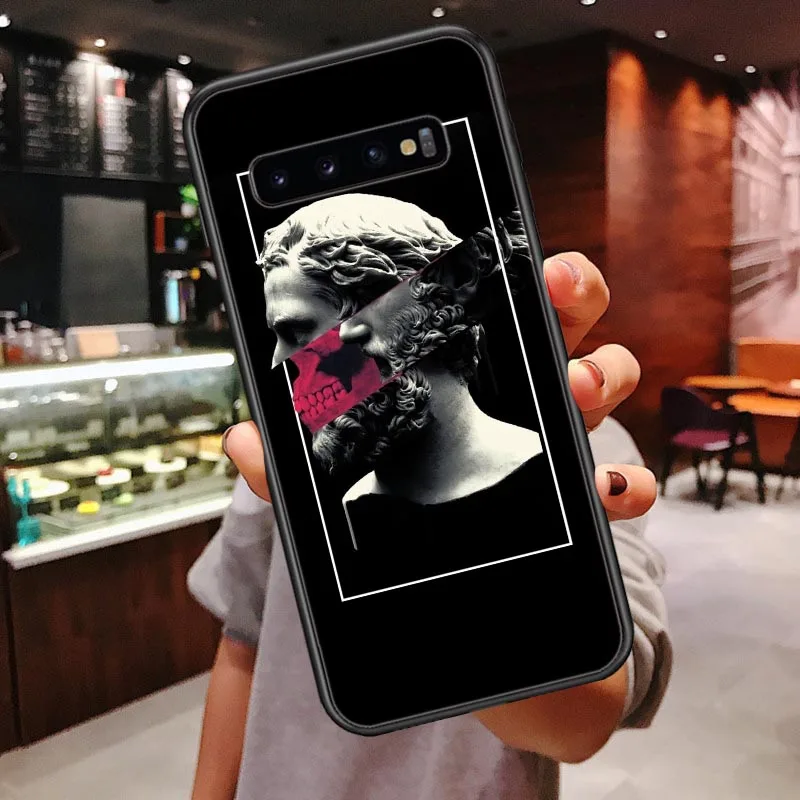 Силиконовый чехол для Samsungs/S7/S8/S9/S10/S20 Plus/S20Ultra/S10 Lite/Note 10 Plus/Mona/Lisa Art/чехол телефона |