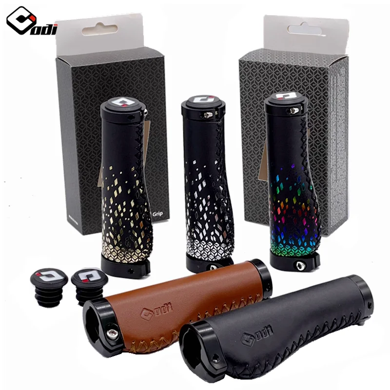 

Odi Fiber Leather Bike Grip Bicycle Handlebar Cover Scooter Handle Grips MTB Road Bike Handlebar Grips Cycling Accessories
