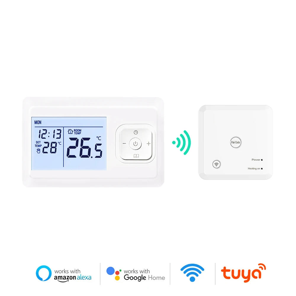 For Gas Boiler Room Heating Smart Remote Temperature Controller Works With Google Home Alexa
