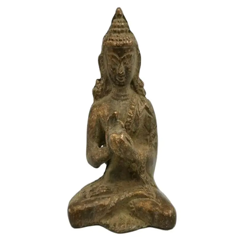 

Античный Чистый медный Сакьямуни Будда, непальский Будда, травяной Будда, Амитабха Будда небольшой орнамент