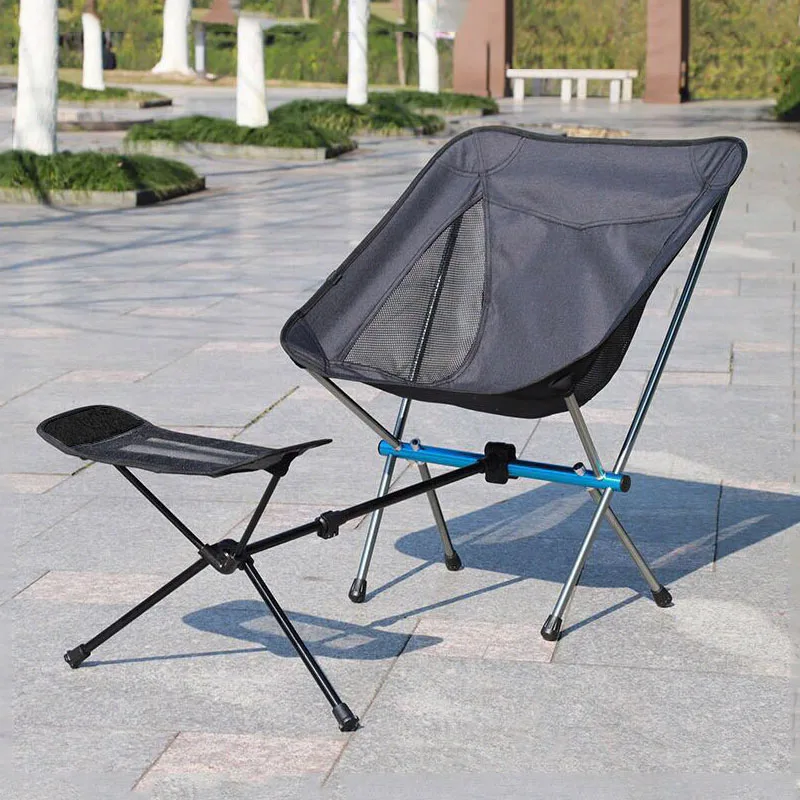 Портативный складной стул для кемпинга пляжа пешего туризма пикника рыбалки
