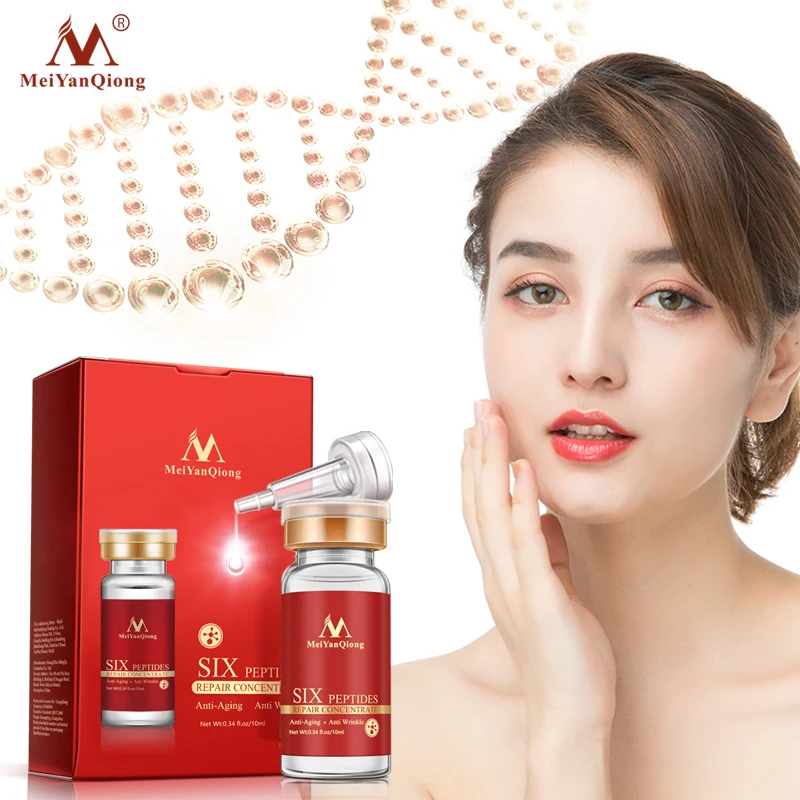 

Six Peptides Repair Concentrate Rejuvenation Emulsion Anti Wrinkle Serum For Face Skin Care Products Anti-aging Acid