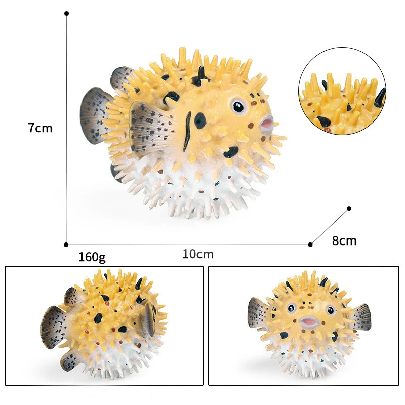 

Морской океан, Дикая жизнь, животное, модель, Porcupine экшн-фигурка, игрушки, детская развивающая коллекция, подарки