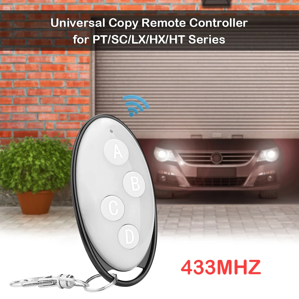 Универсальный пульт дистанционного управления для гаражных ворот 4 кнопки 433