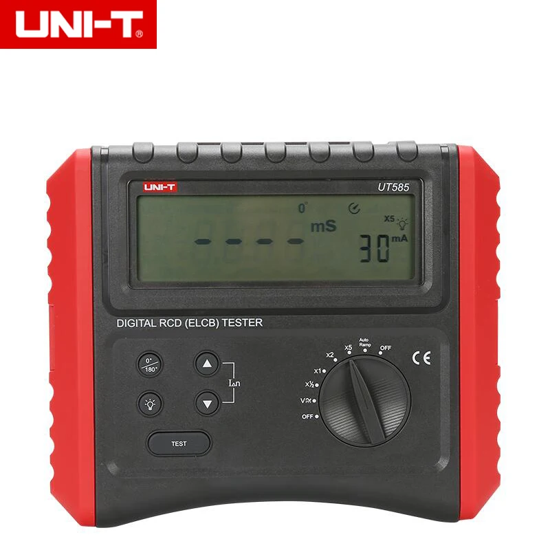 UNI-T UT585 цифровой УЗО защита от утечки переключатель тестер
