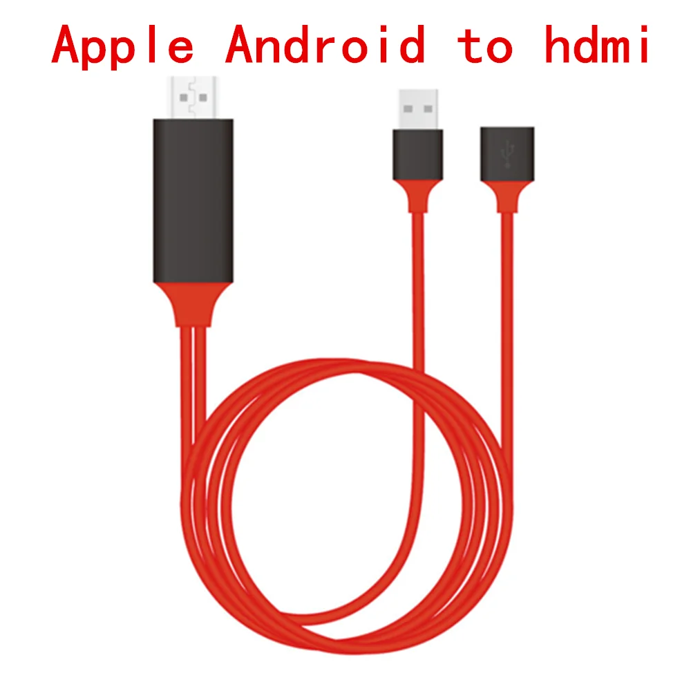 LEJIADA Apple Android Type C мобильный телефон и HDMI синхронный HD кабель для одного