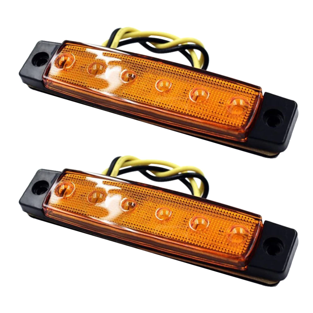2 шт. 6 светодиодный 12 в трейлер багажник задний светильник Замена Трейлер фонарь