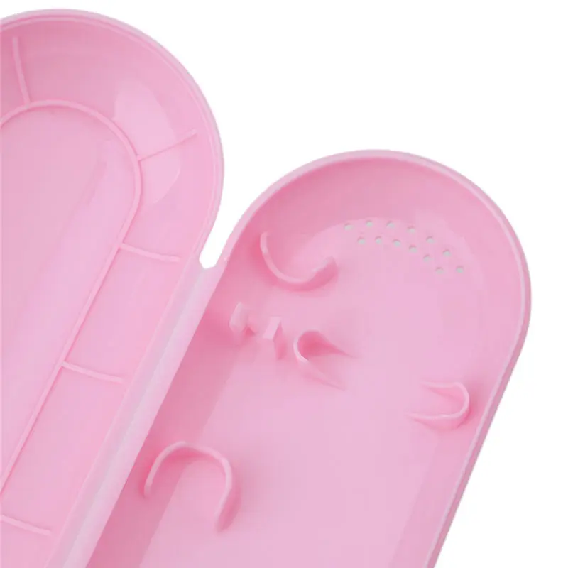 

Useful 1PC Portable Toothbrush Holder Bathroom Accessories Electric Toothbrush Case Holder Travel Storage Box