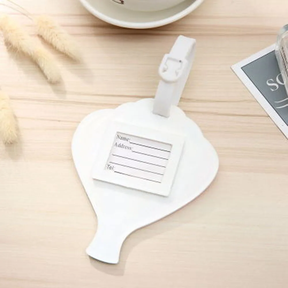 Креативный мультфильм воздушный шар Клей багажная бирка силиконовая на заказ