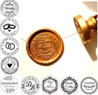 Печать в стиле ретро под заказ, печать, логотип, жених, невеста, двойное имя и дата, Персонализированное изображение, на заказ, свадебная печать