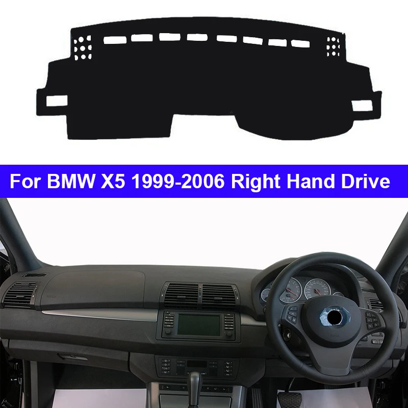 

For BMW X5 1999-2006 Left/Right Hand Drive 1PC Car Dashboard Mats Cover Sun Shade Dashboard Cover Capter