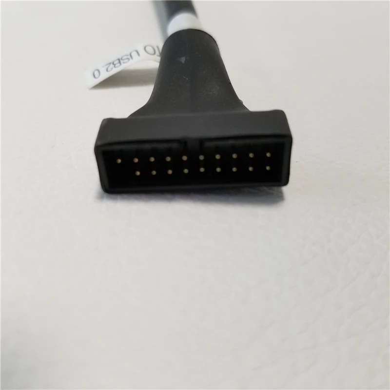 100 шт./лот USB 2 0 до 3 9Pin Женский 20Pin Мужской адаптер удлинитель данных кабель питания