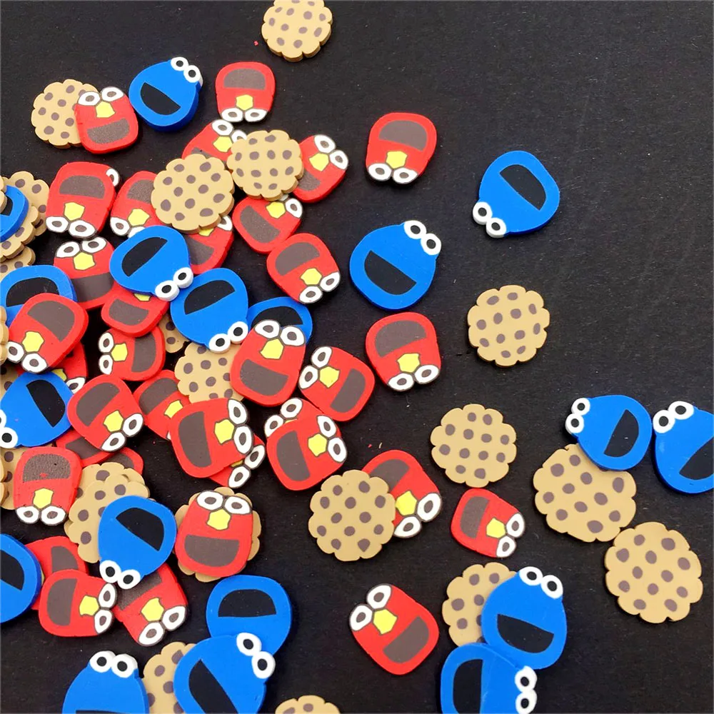 100 г мультфильм животных печенье Ломтики Полимерная Горячая глина брызгает для