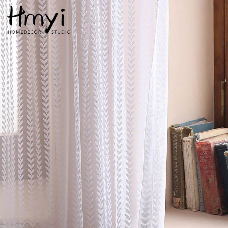 Мягкие белые тюлевые занавески для гостиной спальни прозрачные Занавески