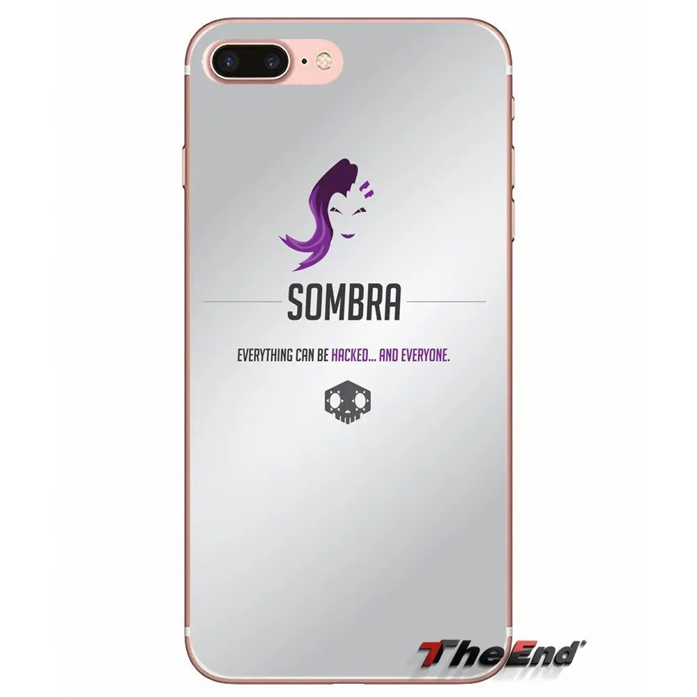 Для huawei Honor 7X V10 6C V9 6A играть 9 Коврики 10 Pro Y7 Y5 P8 P10 Lite Plus GR5 2017 Overwatch OW персонаж Sombra