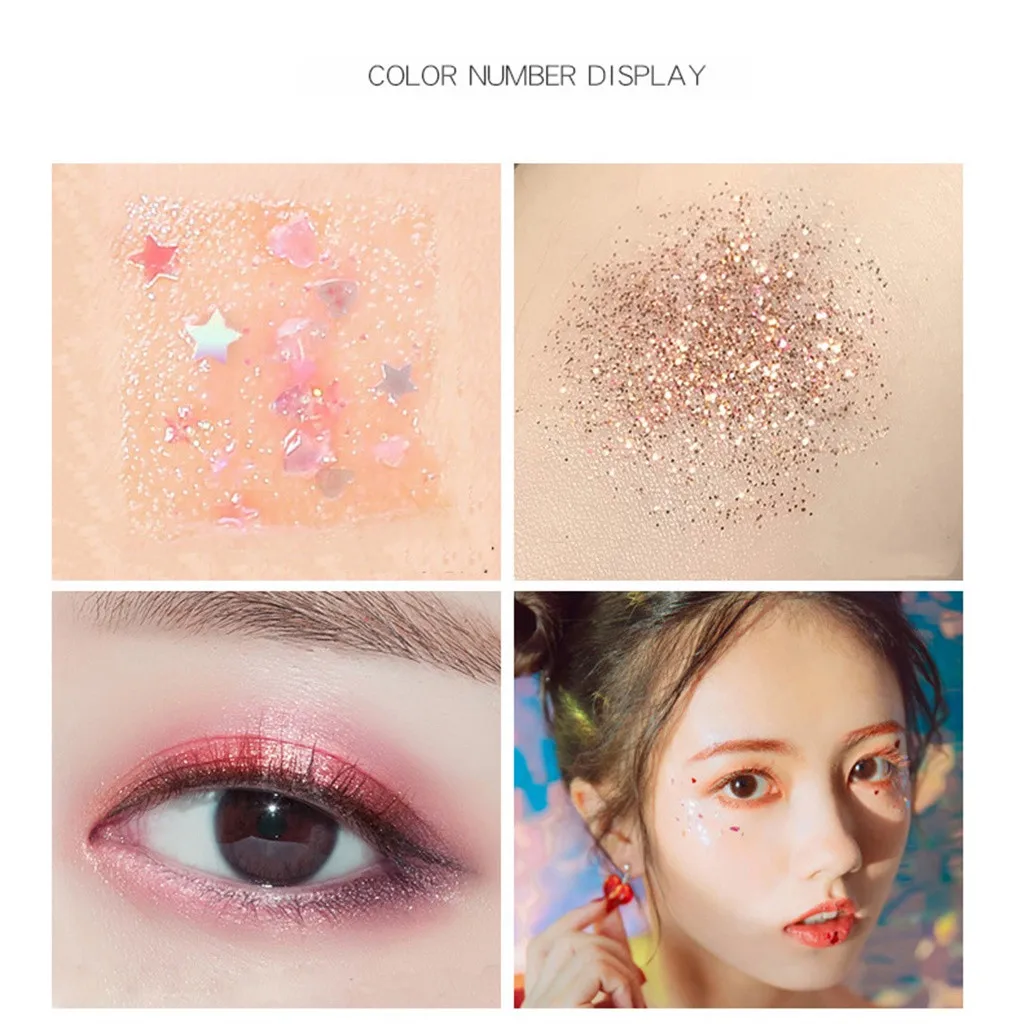 

15 Colors Eye Shadow Highlight Portable Bag Shape Highlighter Powder Pigment Pearlescent Matte Earth Color shadow palette