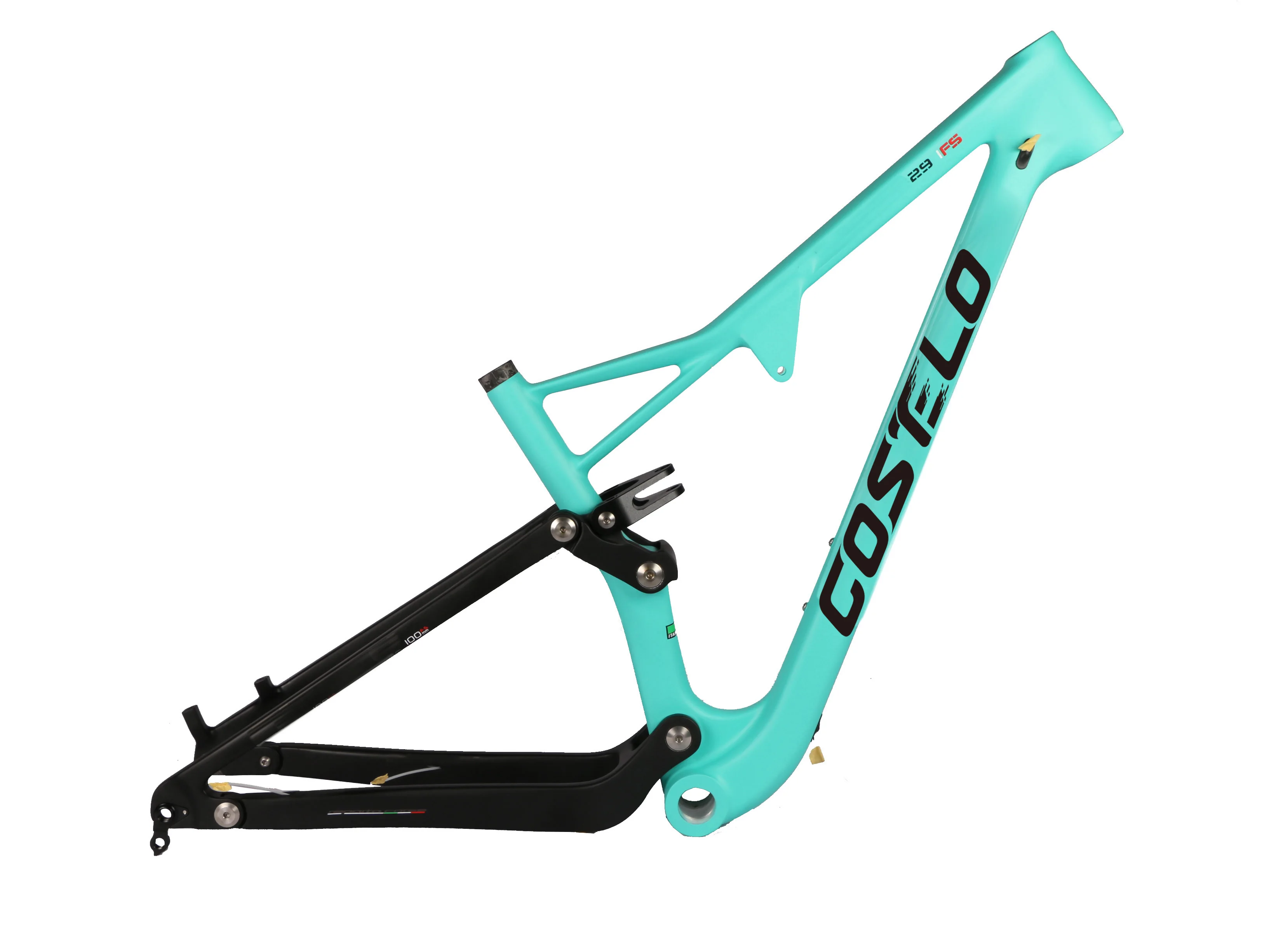 Costelo 29er подвесная карбоновая рама MTB горный велосипед 142*12 мм через мост 165*38 для