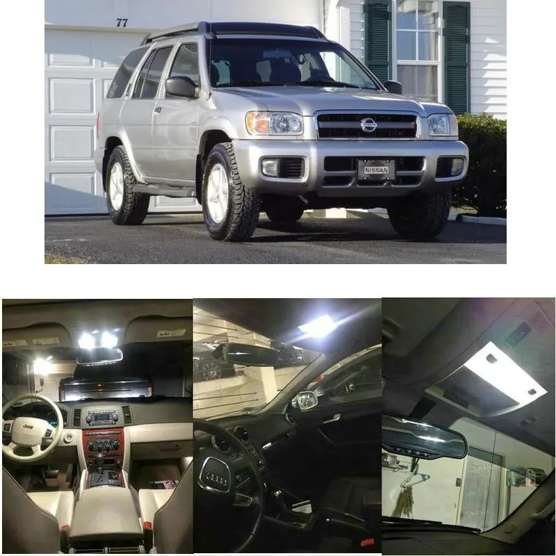 

Interior Led lights For 2002 Nissan Frontier Pathfinder Xterra Maxima Sentra License plate light Trunk Light