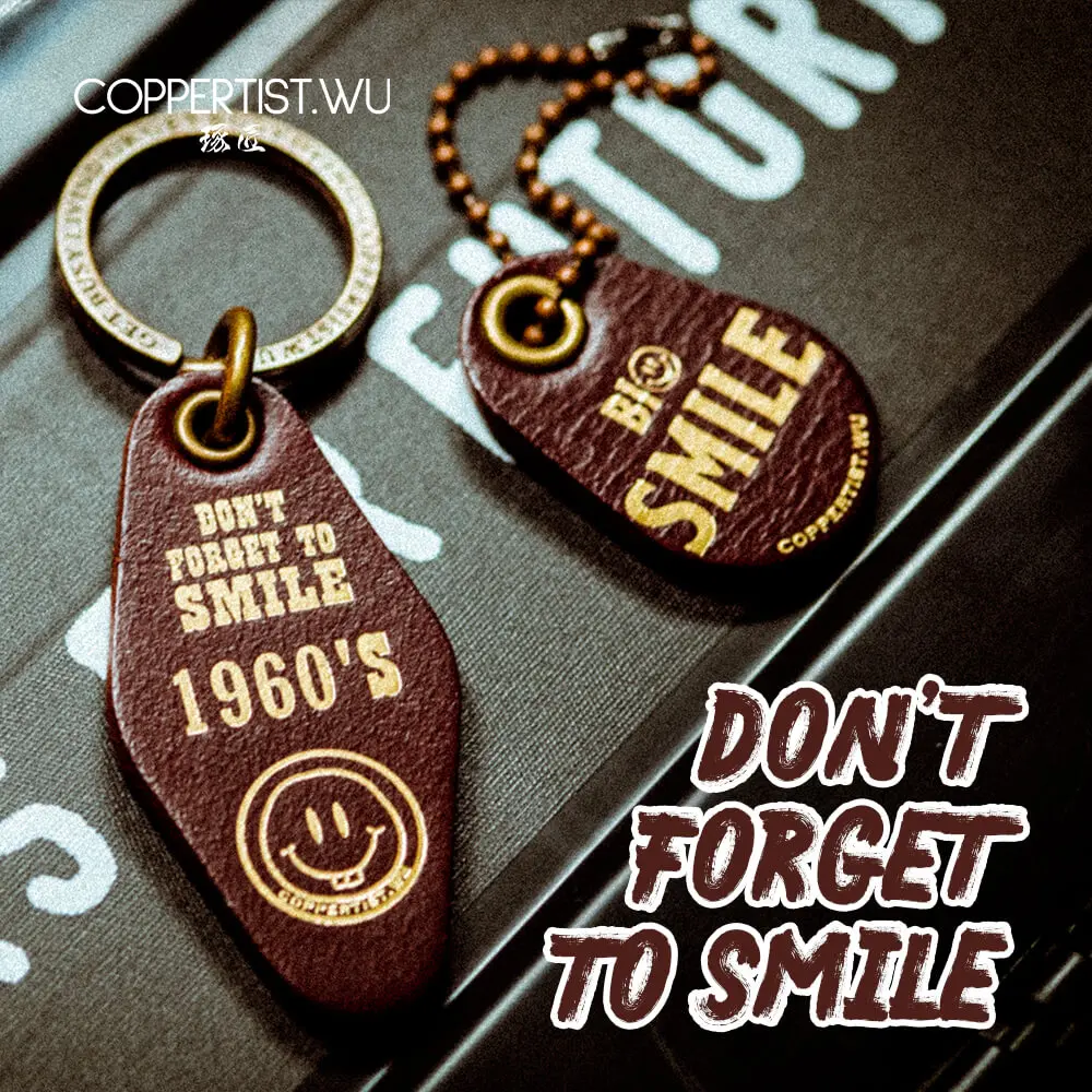 COPPERTIST.WU винтажные гостиничные бирки для ключа мотеля из натуральной кожи брелок