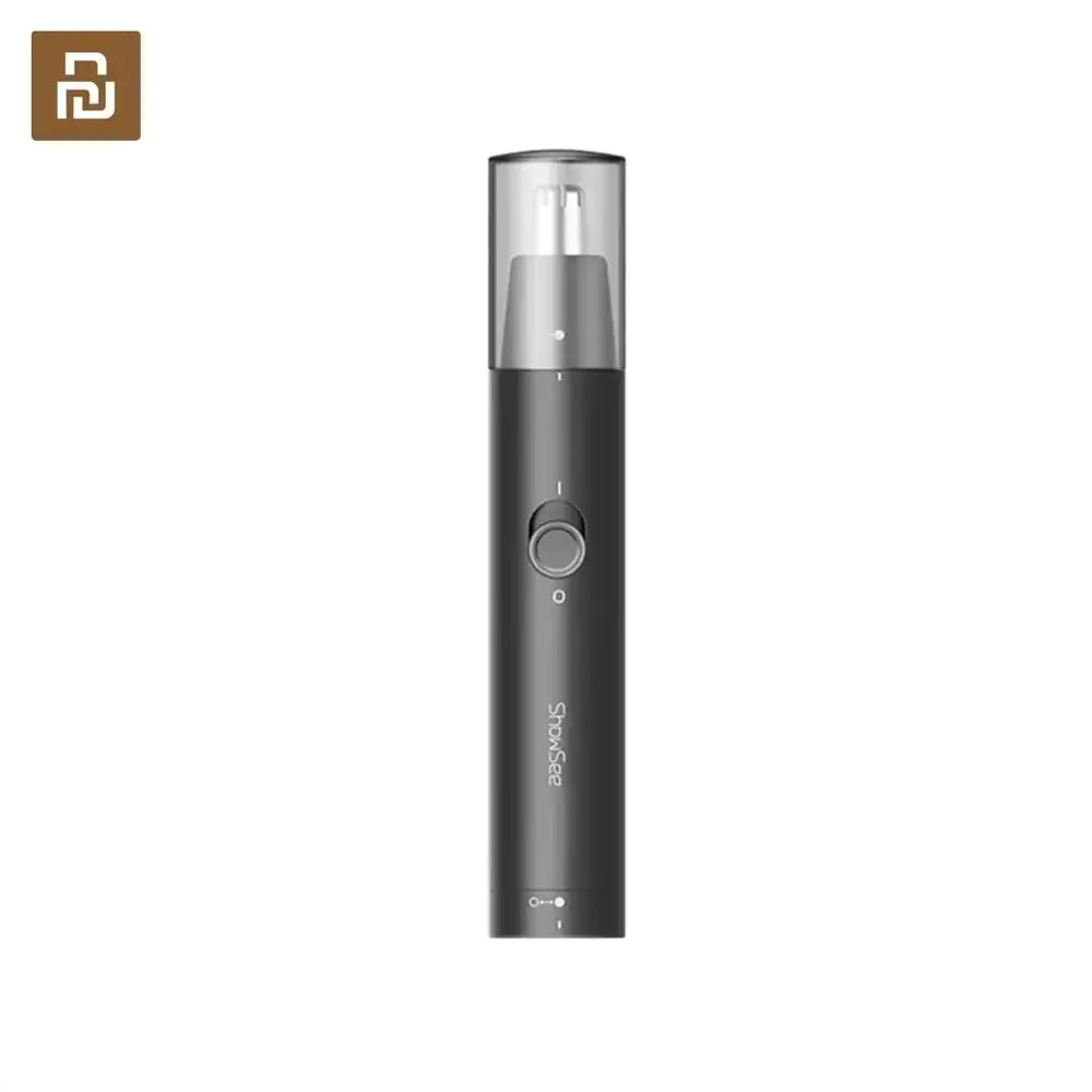 Новый Электрический мини триммер Youpin для волос в носу портативная Бритва ушах и