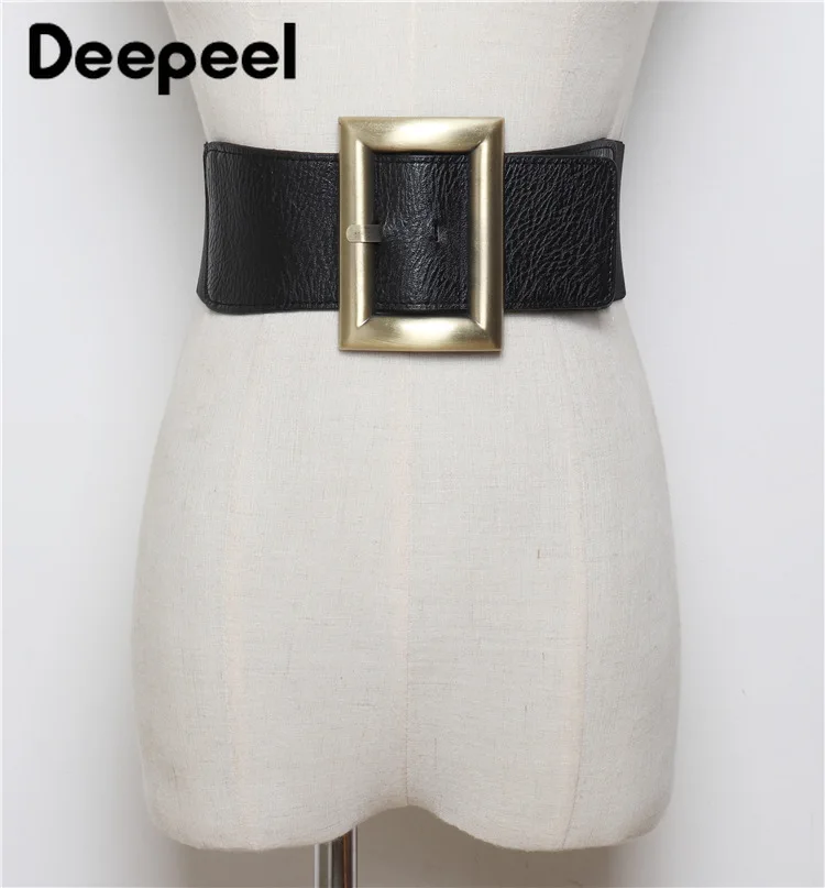 Deepeel 1 шт. 7 5-9 см * 62-68 новые женские широкие ремни эластичные Hige пояс кожаные