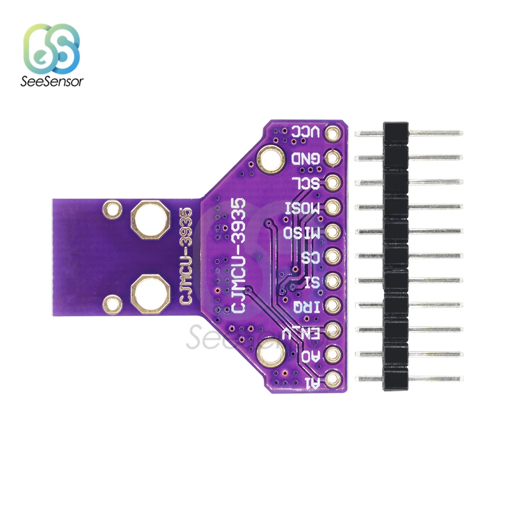 Цифровой модуль датчика грозового сигнала AS3935 с датчиком расстояния SPI I2C IIC