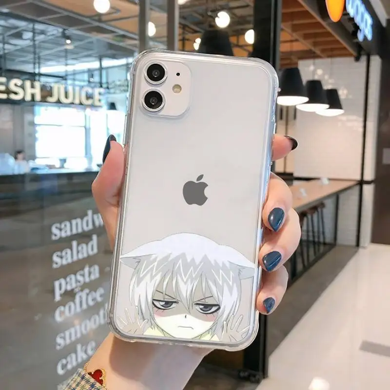 

anime Kamisama Hajimemashita Tomoe Phone Case Transparent for iPhone 11 12 mini pro XS MAX 8 7 6 6S Plus X 5S SE 2020 XR