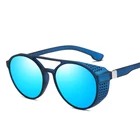 Круглые Солнцезащитные очки RMM в стиле ретро, мужские и женские брендовые дизайнерские очки, Винтажные Солнцезащитные очки с защитой от УФ-лучей
