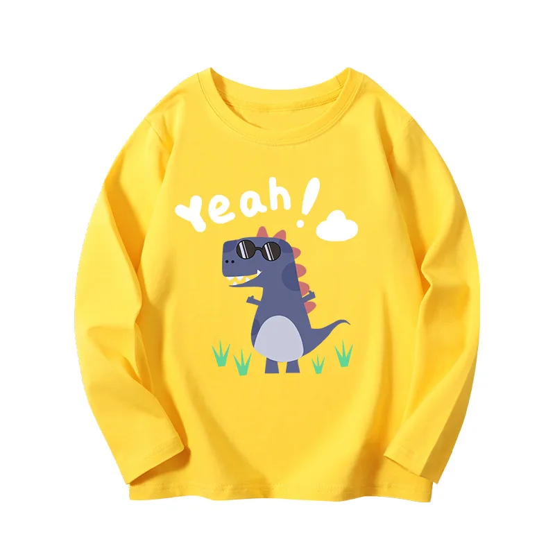 

Kids Shirts T-Shirt for Children's Children Girls Boys a Boy Shirt Child Kid's Dinosaur Kid Cotton Cartoon Tops Clothing