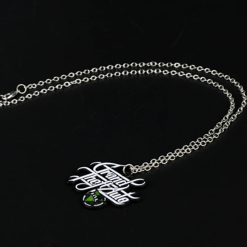 

Game Grand Theft Auto V Choker Necklace Letter Pendant Jewellery Fahion Gifts for Women Men
