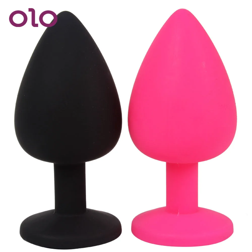 Анальная пробка OLO стразы массажер простаты эротические секс игрушки для мужчин