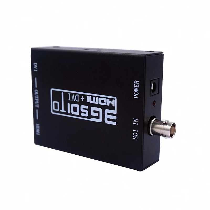 

3G SDI to HDMI+DVI Converter SD-SDI HD-SDI 3G-SDI Signal HDMI DVI Display AC2097 US Plug