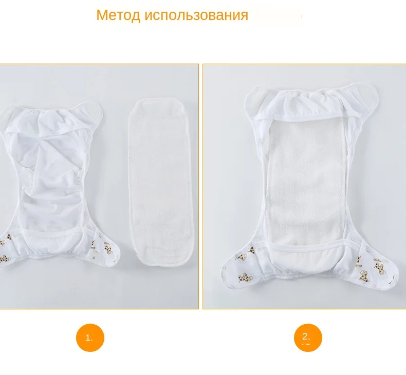 Хлопковая ткань для ребенка, подгузники для детей, многоразовые подгузники, хлопок, ткань для глаз птицы, встроенный абсорбирующий хлопок, утолщение 35X15 см