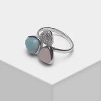 amorita boutique 925 stylish clover ring