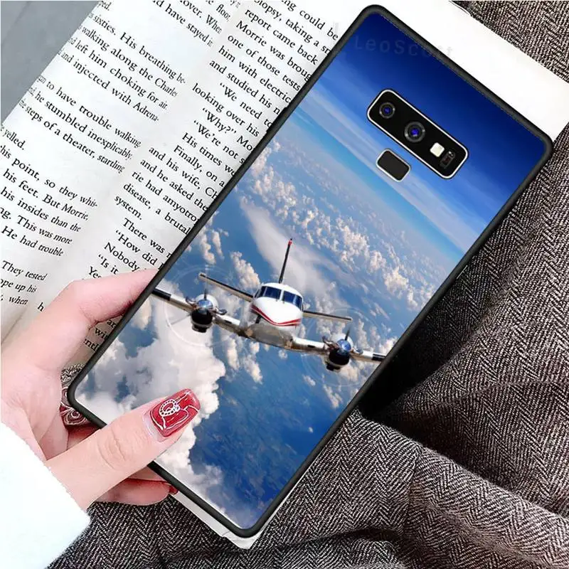 

Aircraft Phone Case For Samsung Galaxy S8 S9 S10 Plus S10E Note 3 4 5 6 7 8 9 10 Pro Lite cover