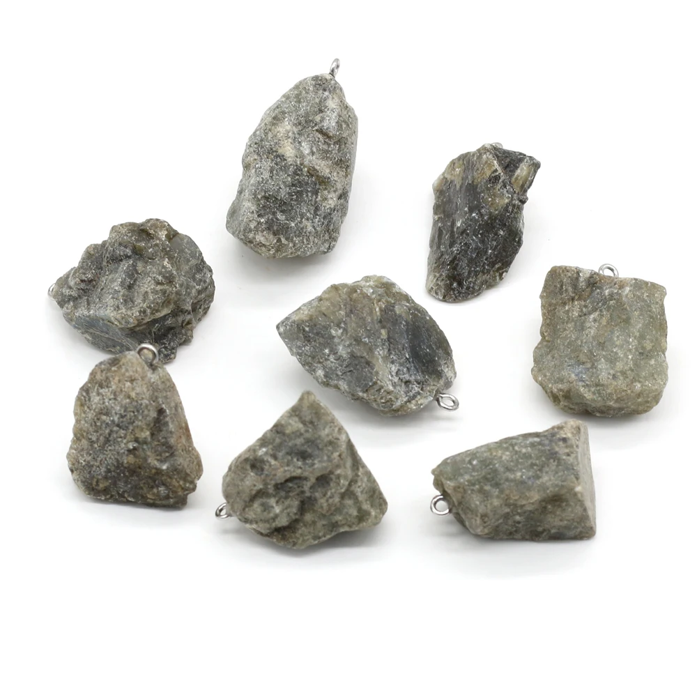 

1Pcs Natural Black Flash Stone Quartz Pendants Charms Irregular Rough Gravel Pendant DIY for Necklace or Jewelry Making 20-30 mm