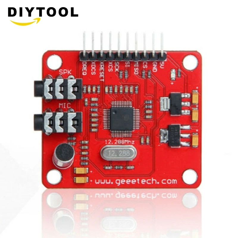 VS1053B IC VS1053 MP3 музыкальный Tafel щит модуля TF/ SD слот для карты Arduino Новый|Детали и