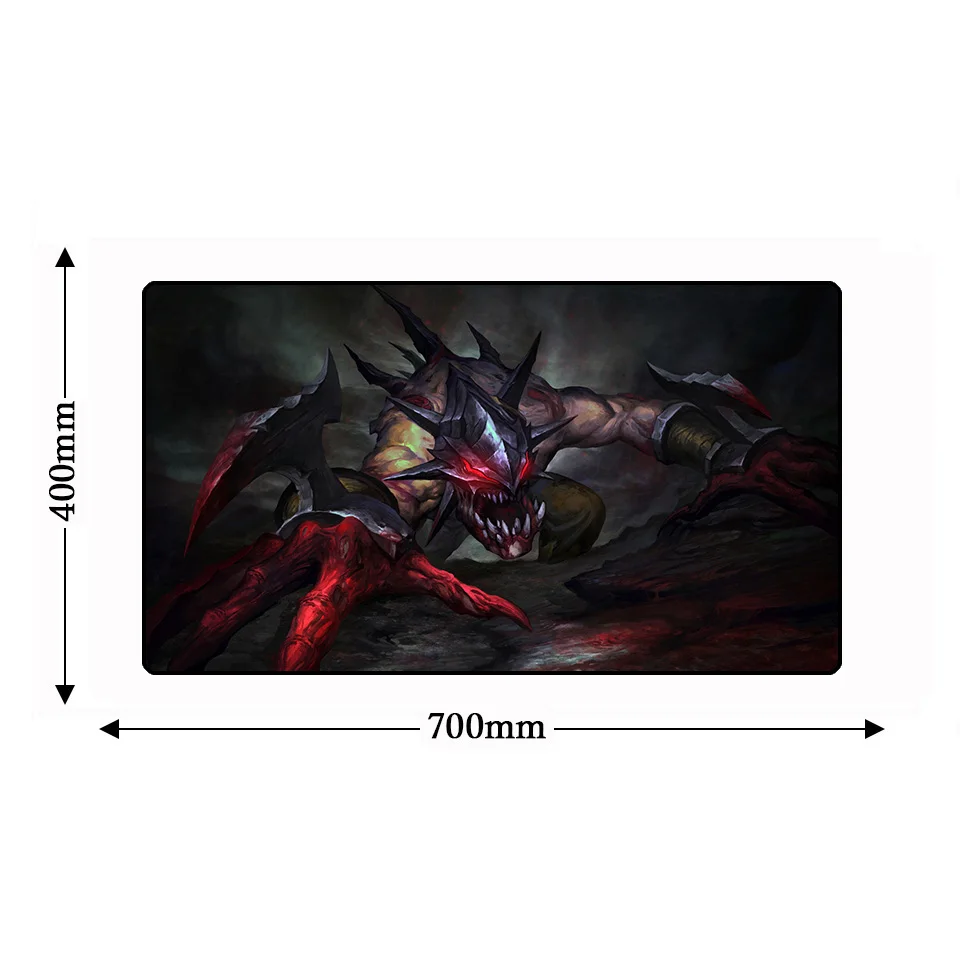 DOTA 2 игровой натуральный каучук Противоскользящий XL компьютерный коврик для мыши