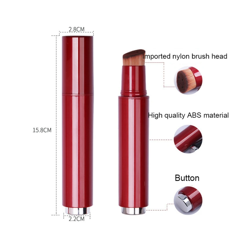 Профессиональная мягкая Автоматическая Кисть для макияжа вращающаяся кисть