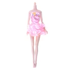 Лучший подарок для маленькой девочки; модный дизайн; чудесное платье принцессы; нарядное платье для куклы Барби