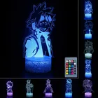 Детские фигурки, 3D ночсветильник, USB, настройка стола, освещение, игрушки, декор для детской спальни, сенсор, фигурка аниме, модель, настольная лампа