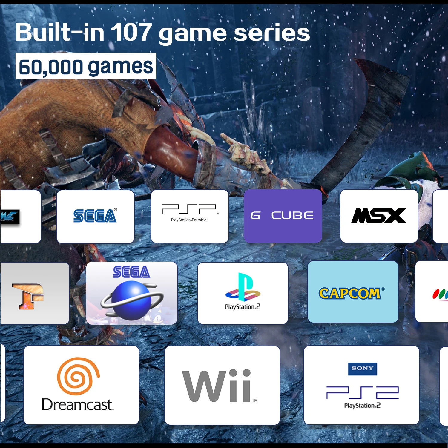 Консоль игровая Pawky Pad для PS2/PSP/Wii/G Cube 60000 + 4K ретро-игровая консоль Win ПК ноутбука